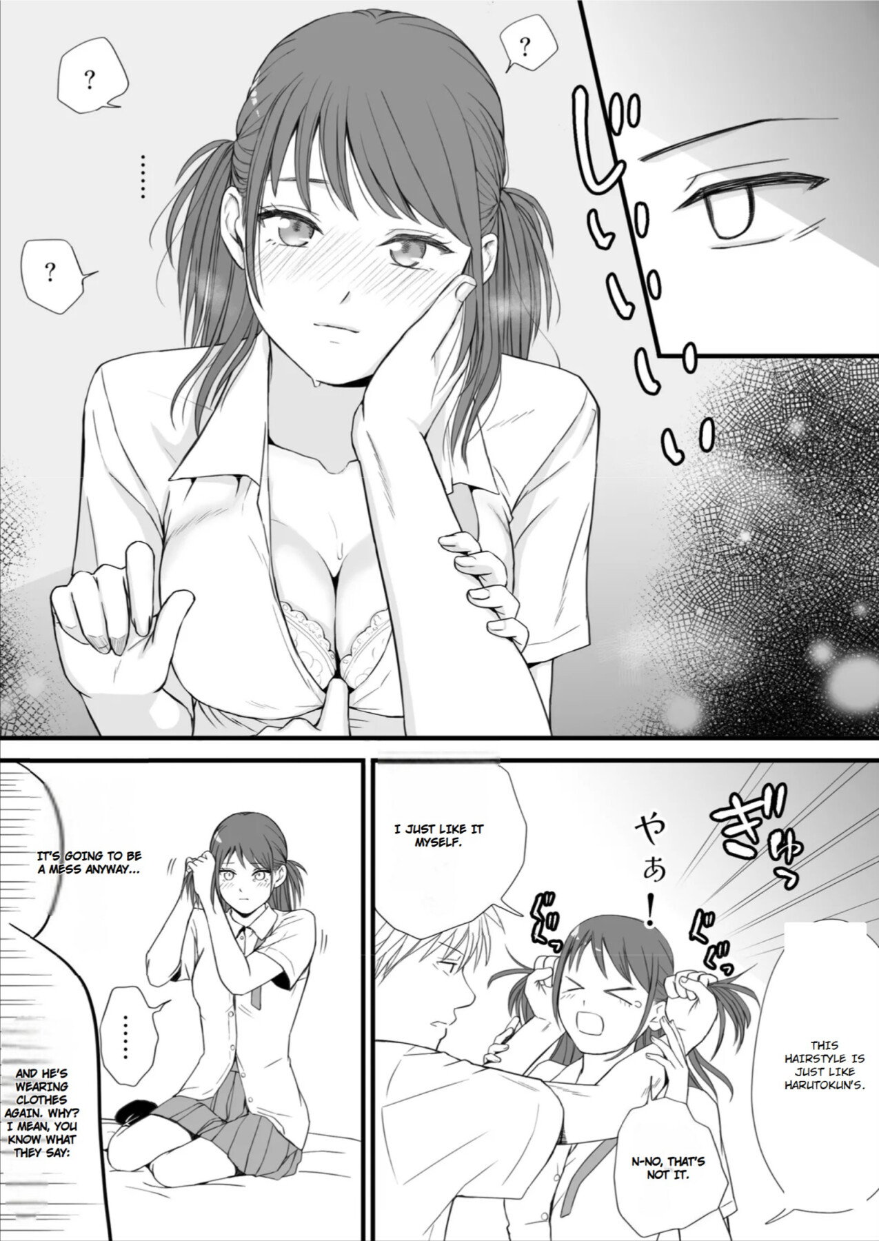 Hentai Manga Comic-You Said It'd Just Be Grinding... But You Ended up Slipping It In. Now I'm Just the Top Student's Toy 3.-Read-56